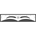 high quality permanent makeup microblading stencil eyebrow ruler eyebrow stencil